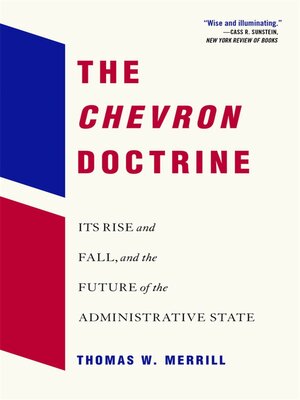 cover image of The Chevron Doctrine